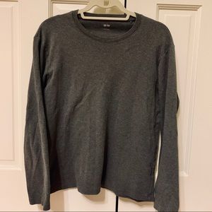UNIQLO Men’s Dark Grey Sweater